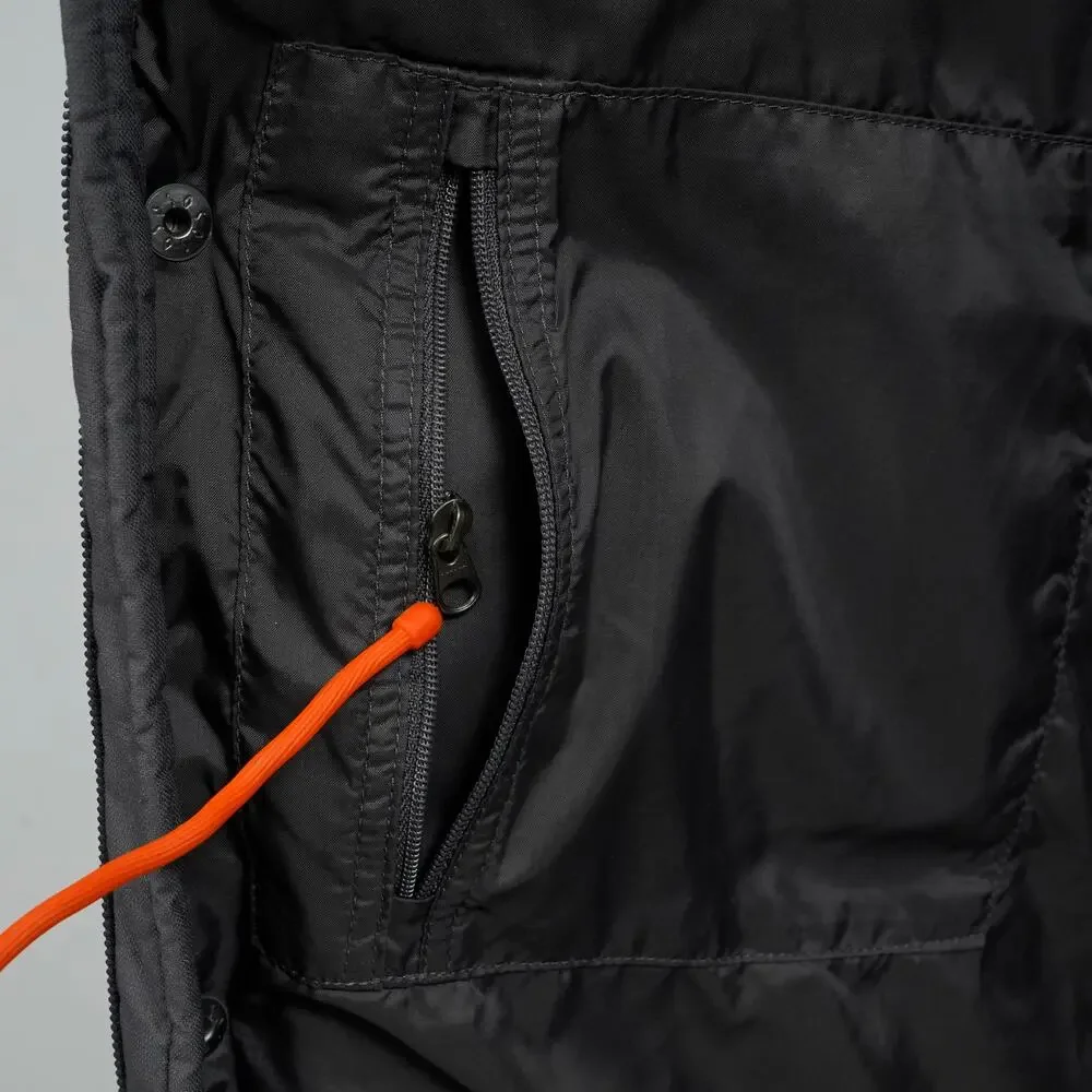 The North Face Gotham HyVent Goose Down Jacket Men's XXL Black Gray Hooded